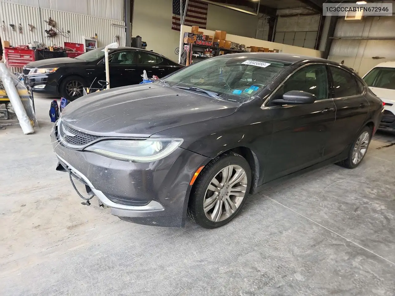 CHRYSLER 200 2015, VIN 1C3CCCAB1FN672946