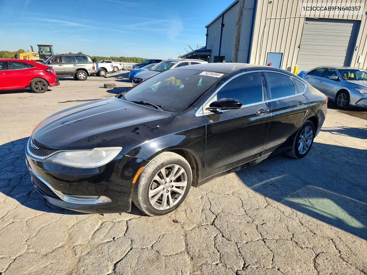 CHRYSLER 200 2015, VIN 1C3CCCAB9FN640357