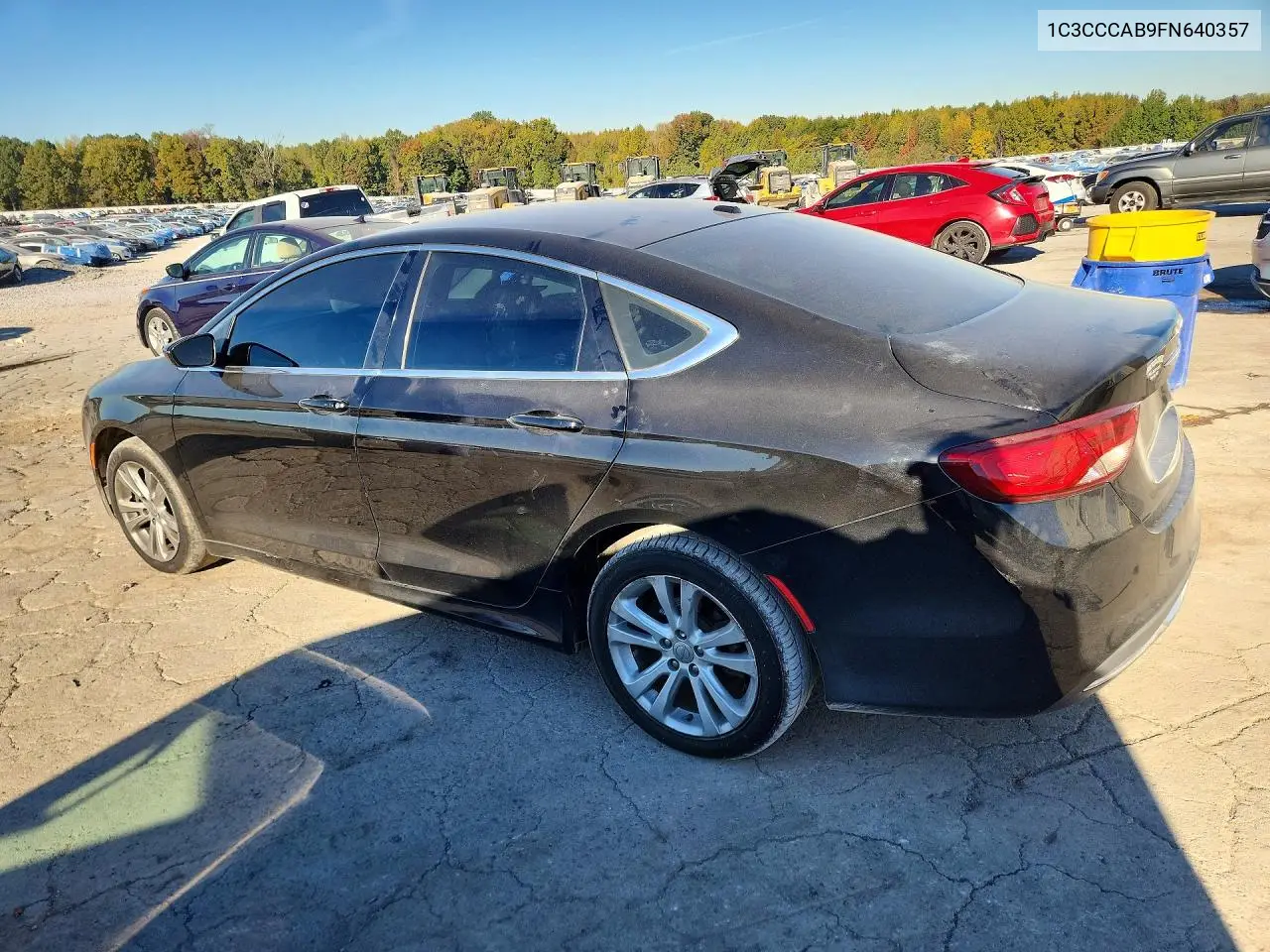 2015 CHRYSLER 200 VIN 1C3CCCAB9FN640357 — фото 2