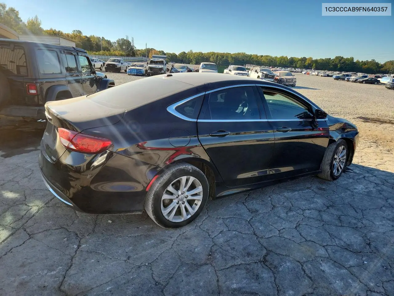 2015 CHRYSLER 200 VIN 1C3CCCAB9FN640357 — фото 3