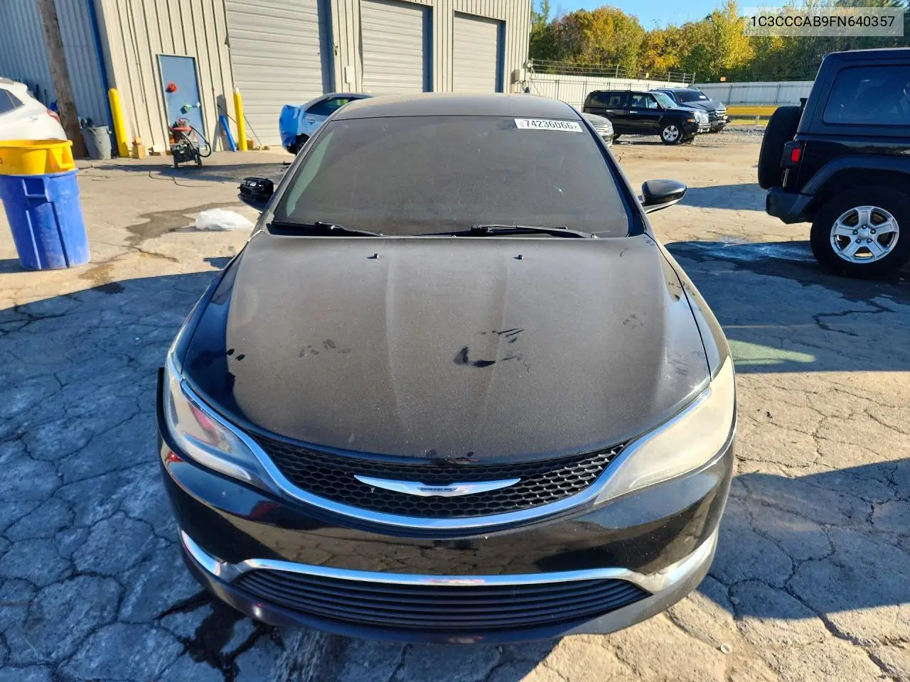 2015 CHRYSLER 200 VIN 1C3CCCAB9FN640357 — фото 5