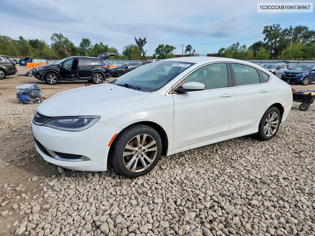 CHRYSLER 200 2016, VIN 1C3CCCAB1GN136967