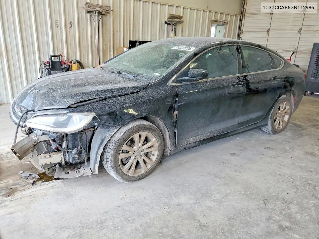 CHRYSLER 200 2016, VIN 1C3CCCAB6GN112986