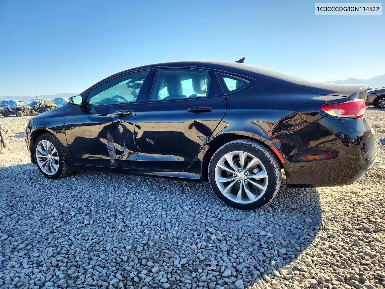 2016 CHRYSLER 200 VIN 1C3CCCDG8GN114522 — фото 2