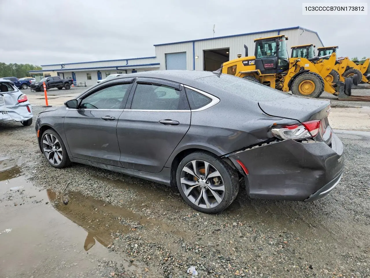 2016 CHRYSLER 200 VIN 1C3CCCCB7GN173812 — фото 2