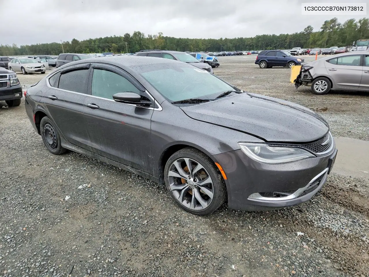2016 CHRYSLER 200 VIN 1C3CCCCB7GN173812 — фото 4