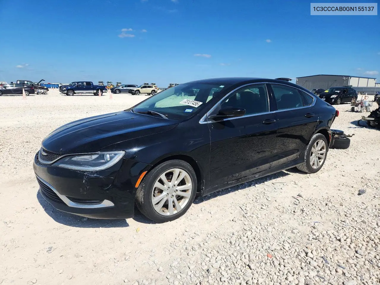 CHRYSLER 200 2016, VIN 1C3CCCAB0GN155137