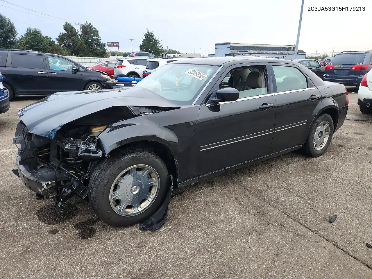 CHRYSLER 300 2005, VIN 2C3JA53G15H179213