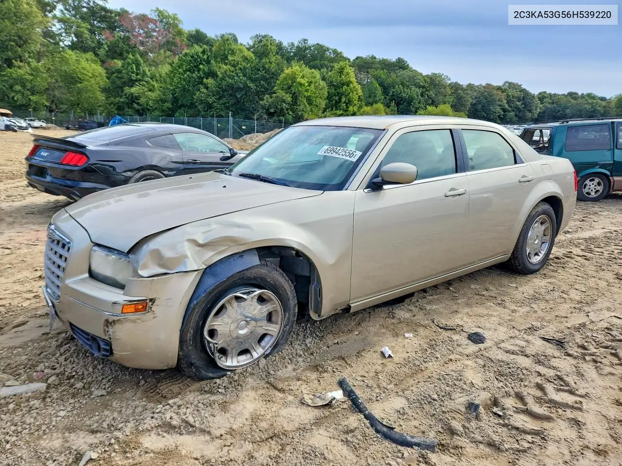 CHRYSLER 300 2006, VIN 2C3KA53G56H539220
