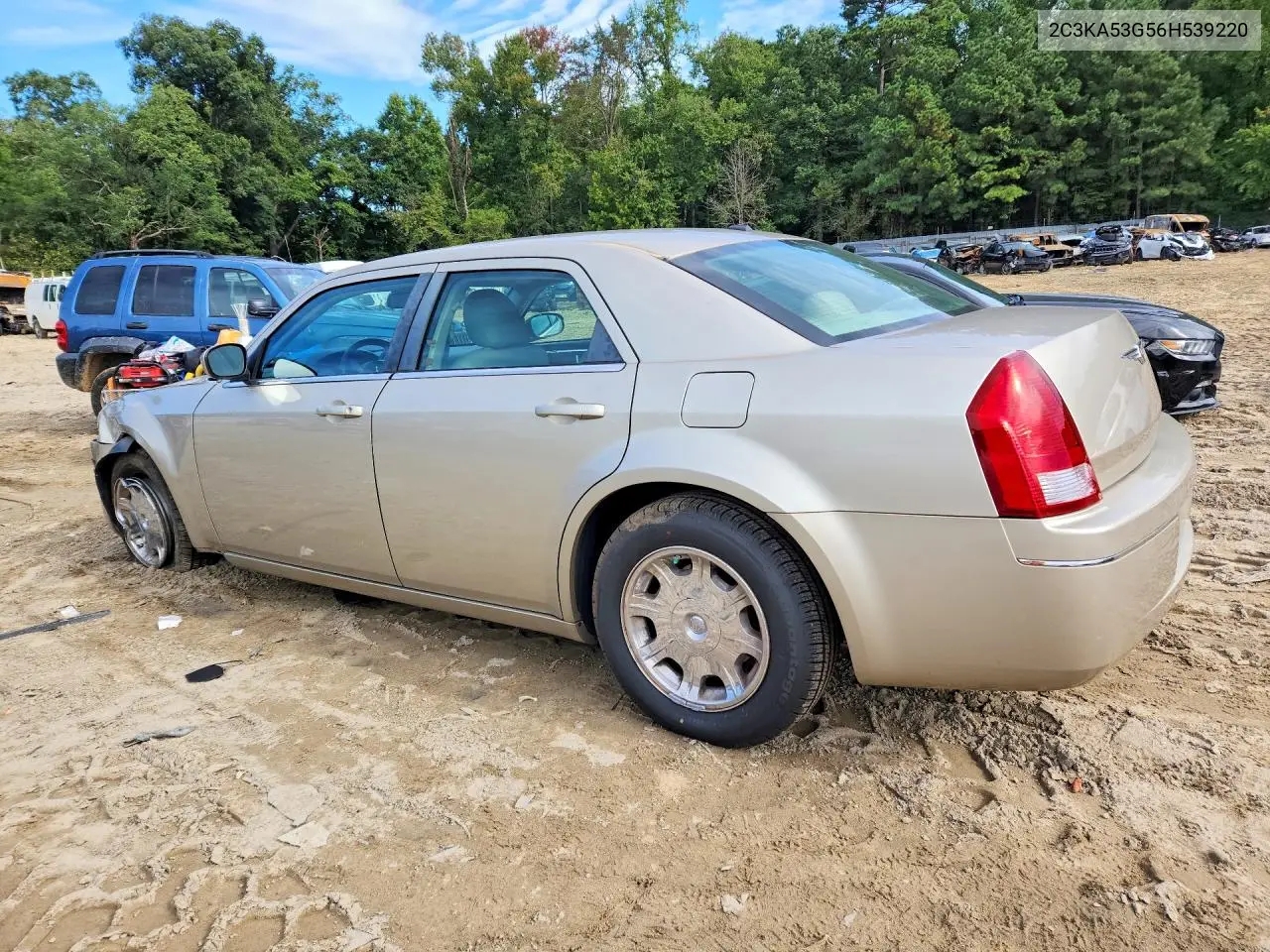 2006 CHRYSLER 300 VIN 2C3KA53G56H539220 — фото 2