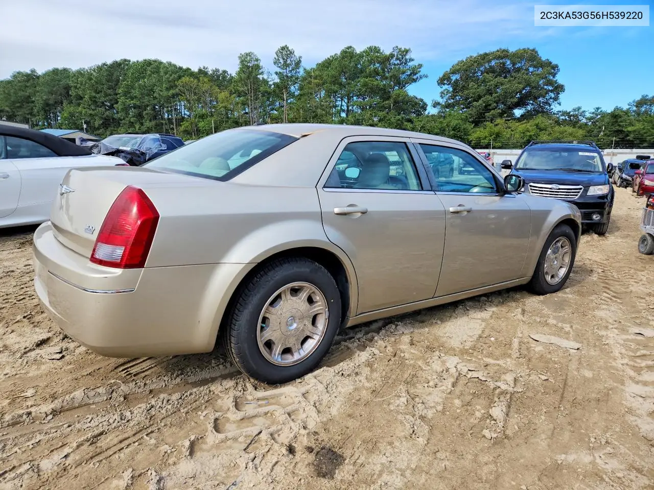 2006 CHRYSLER 300 VIN 2C3KA53G56H539220 — фото 3