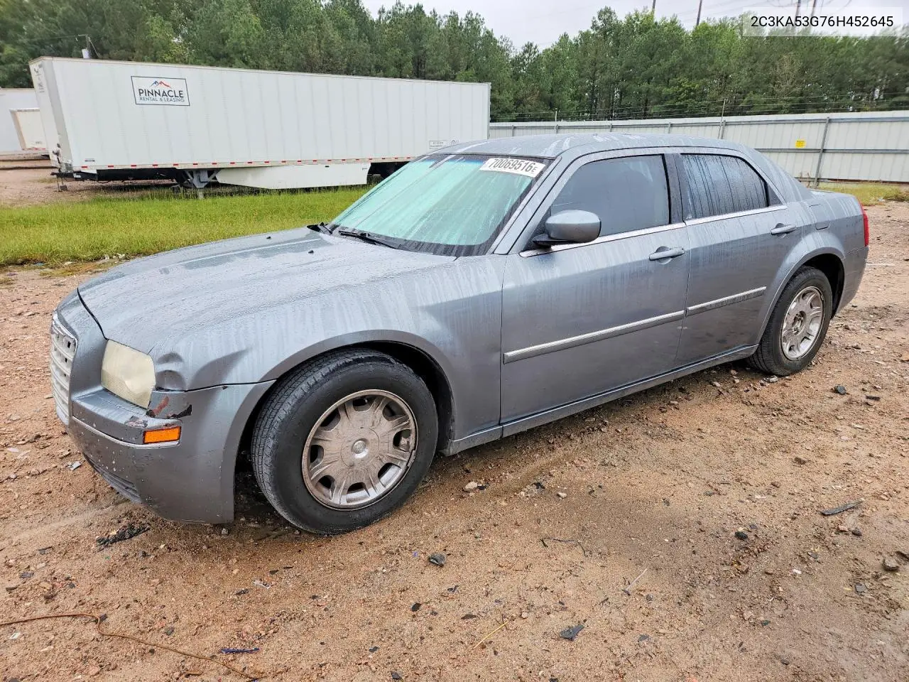 CHRYSLER 300 2006, VIN 2C3KA53G76H452645