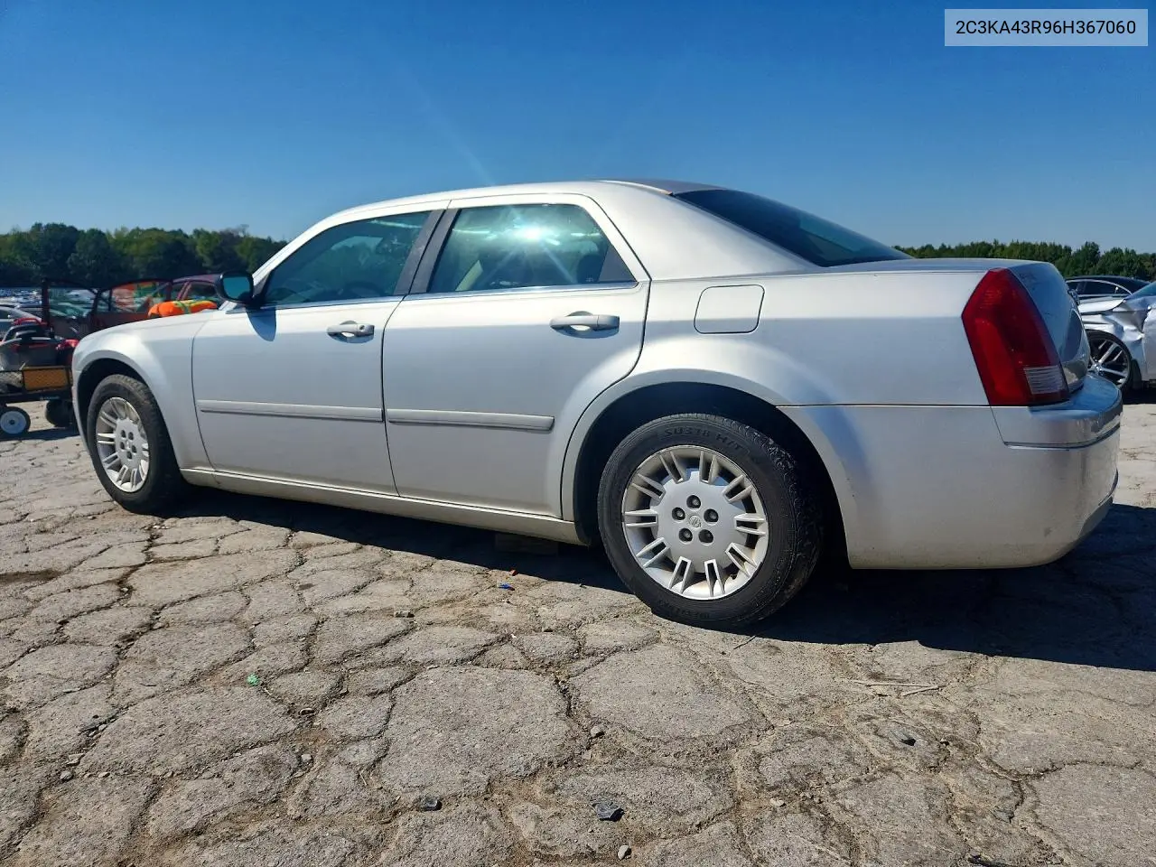2006 CHRYSLER 300 VIN 2C3KA43R96H367060 — фото 2