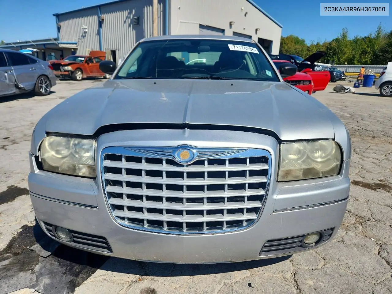 2006 CHRYSLER 300 VIN 2C3KA43R96H367060 — фото 5