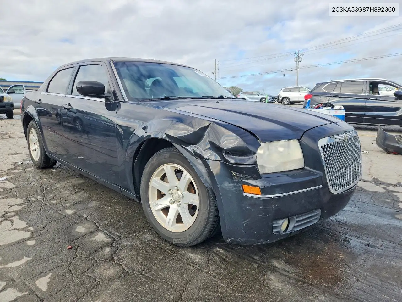 2007 CHRYSLER 300 VIN 2C3KA53G87H892360 — фото 4