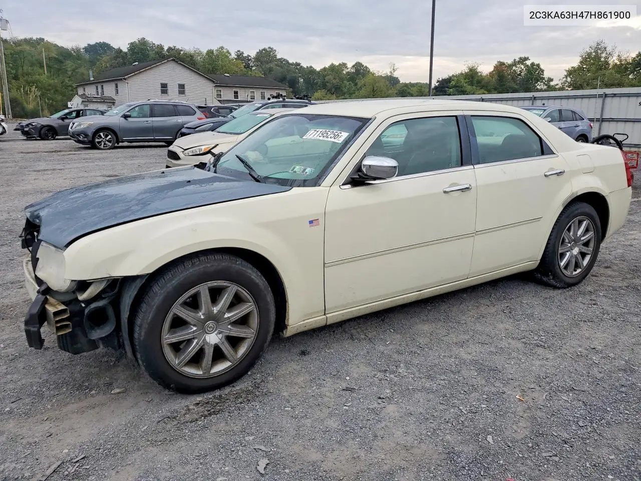 CHRYSLER 300 2007, VIN 2C3KA63H47H861900