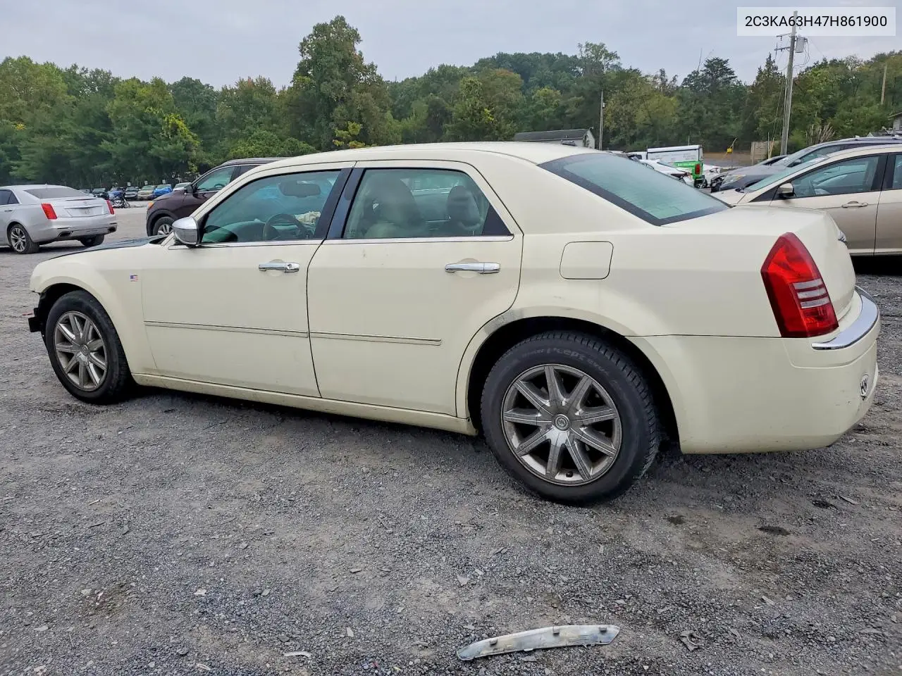 2007 CHRYSLER 300 VIN 2C3KA63H47H861900 — фото 2