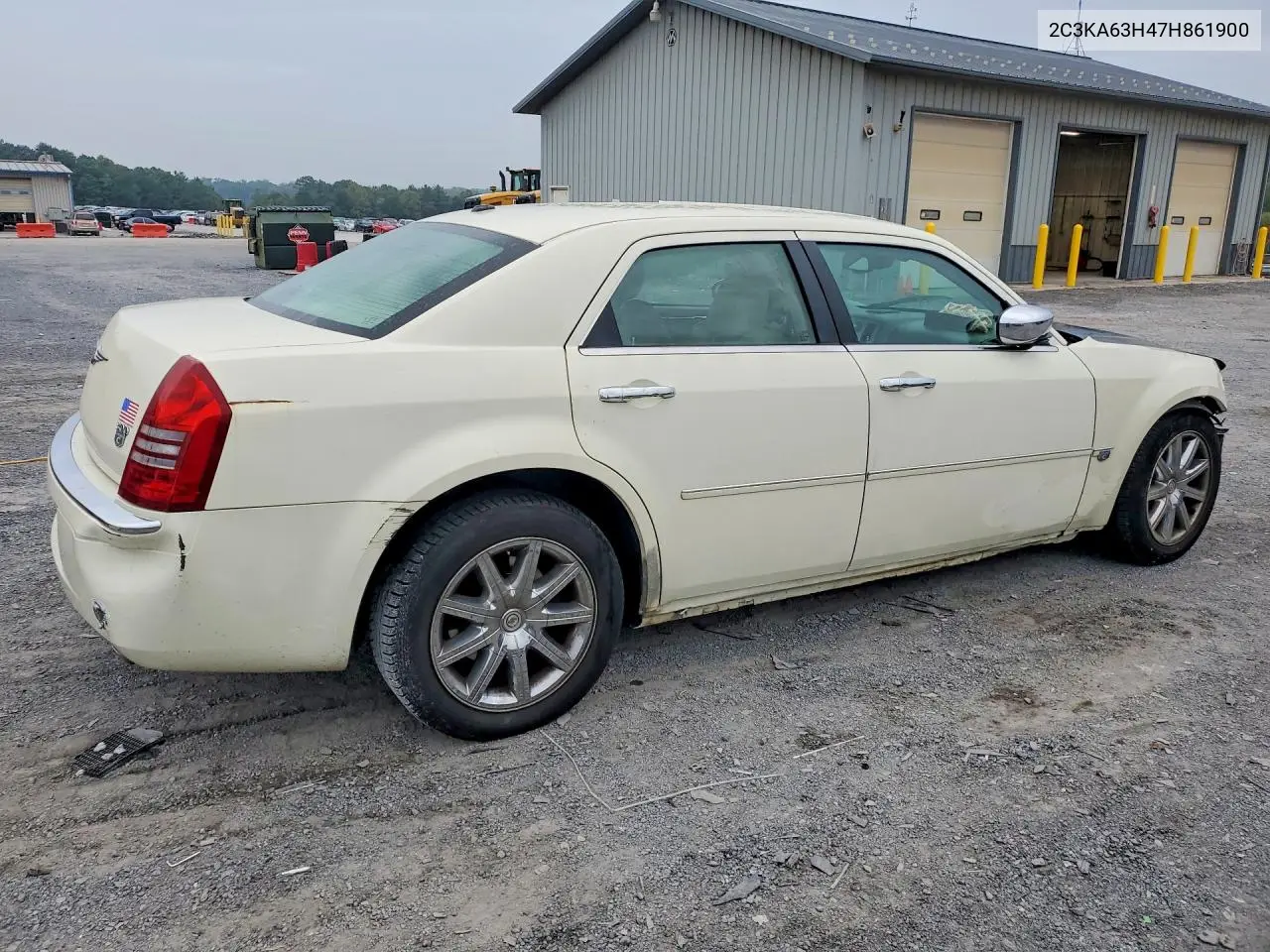2007 CHRYSLER 300 VIN 2C3KA63H47H861900 — фото 3