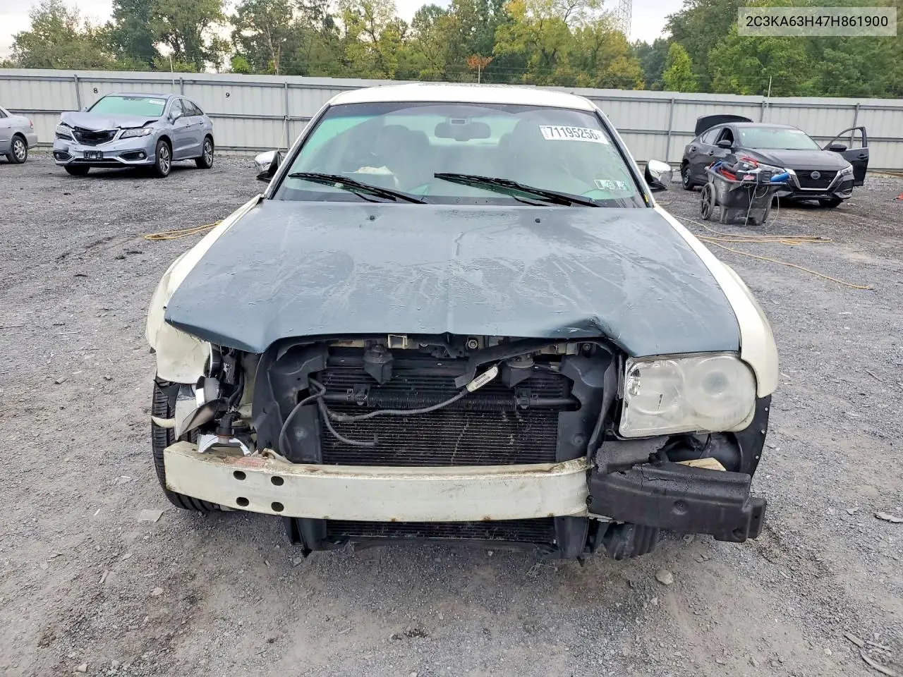 2007 CHRYSLER 300 VIN 2C3KA63H47H861900 — фото 5