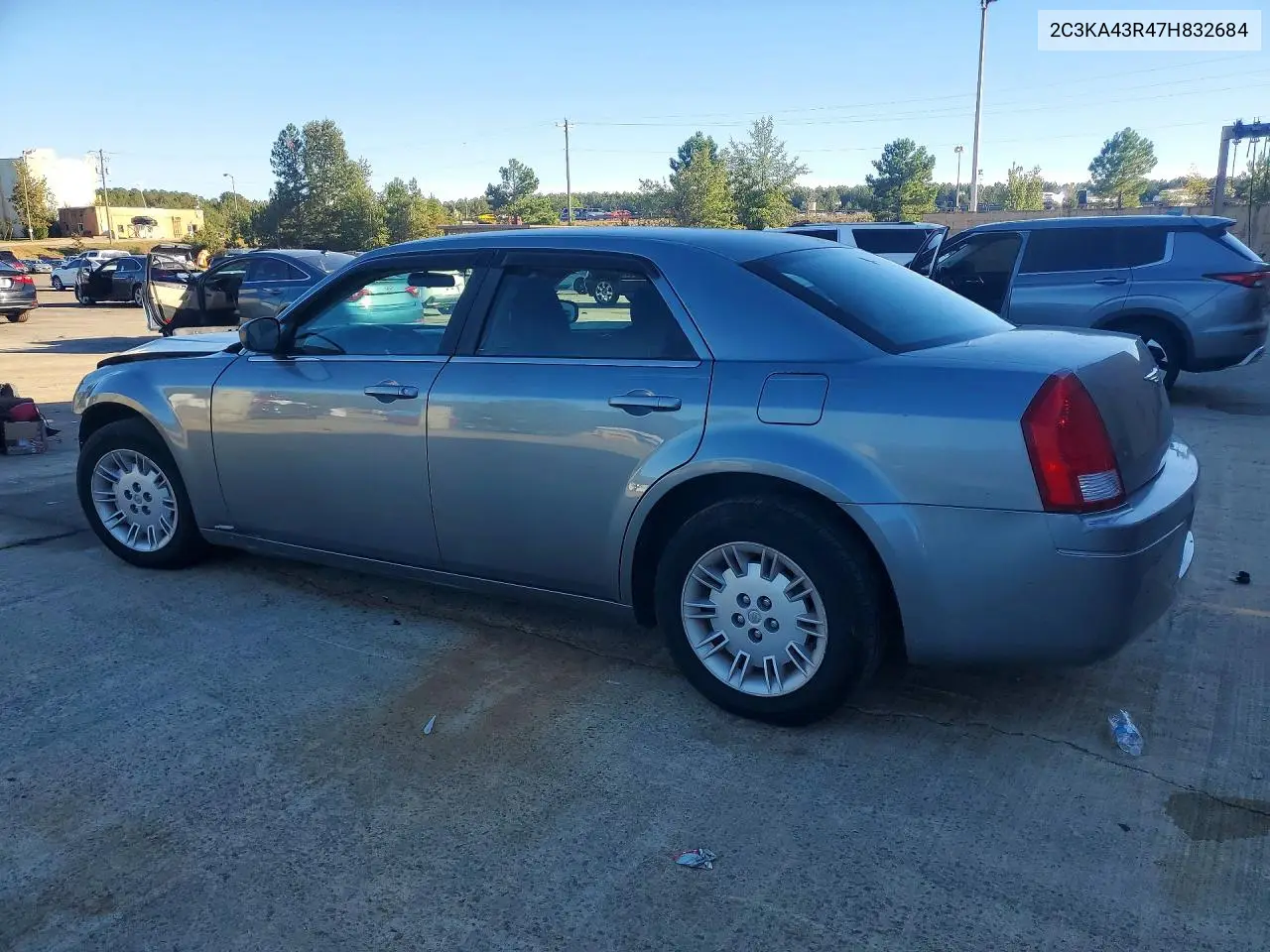 2007 CHRYSLER 300 VIN 2C3KA43R47H832684 — фото 2