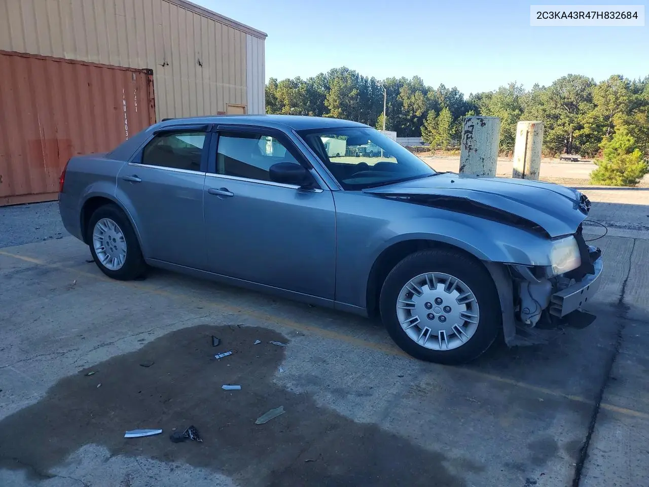 2007 CHRYSLER 300 VIN 2C3KA43R47H832684 — фото 4