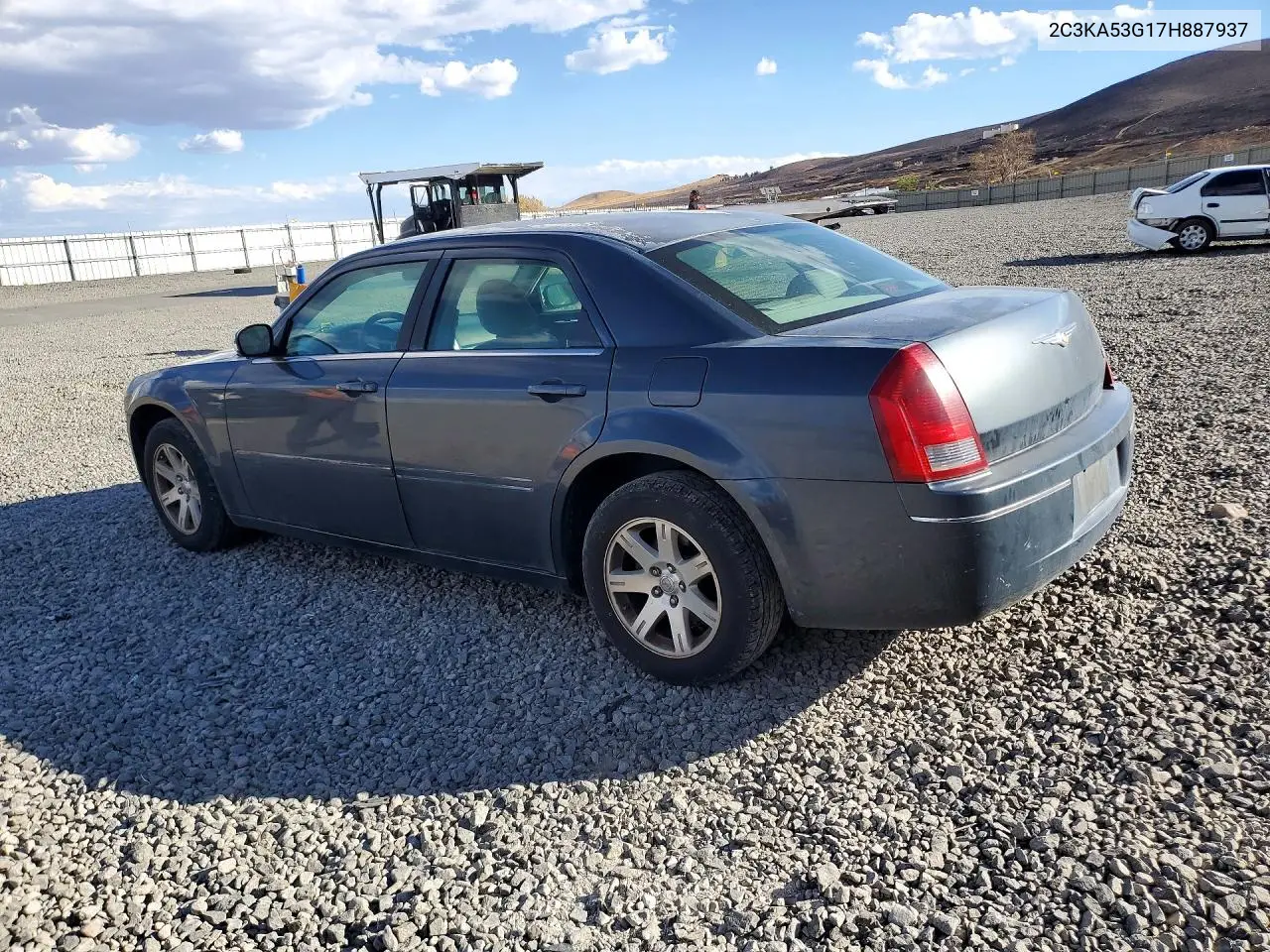 2007 CHRYSLER 300 VIN 2C3KA53G17H887937 — фото 2