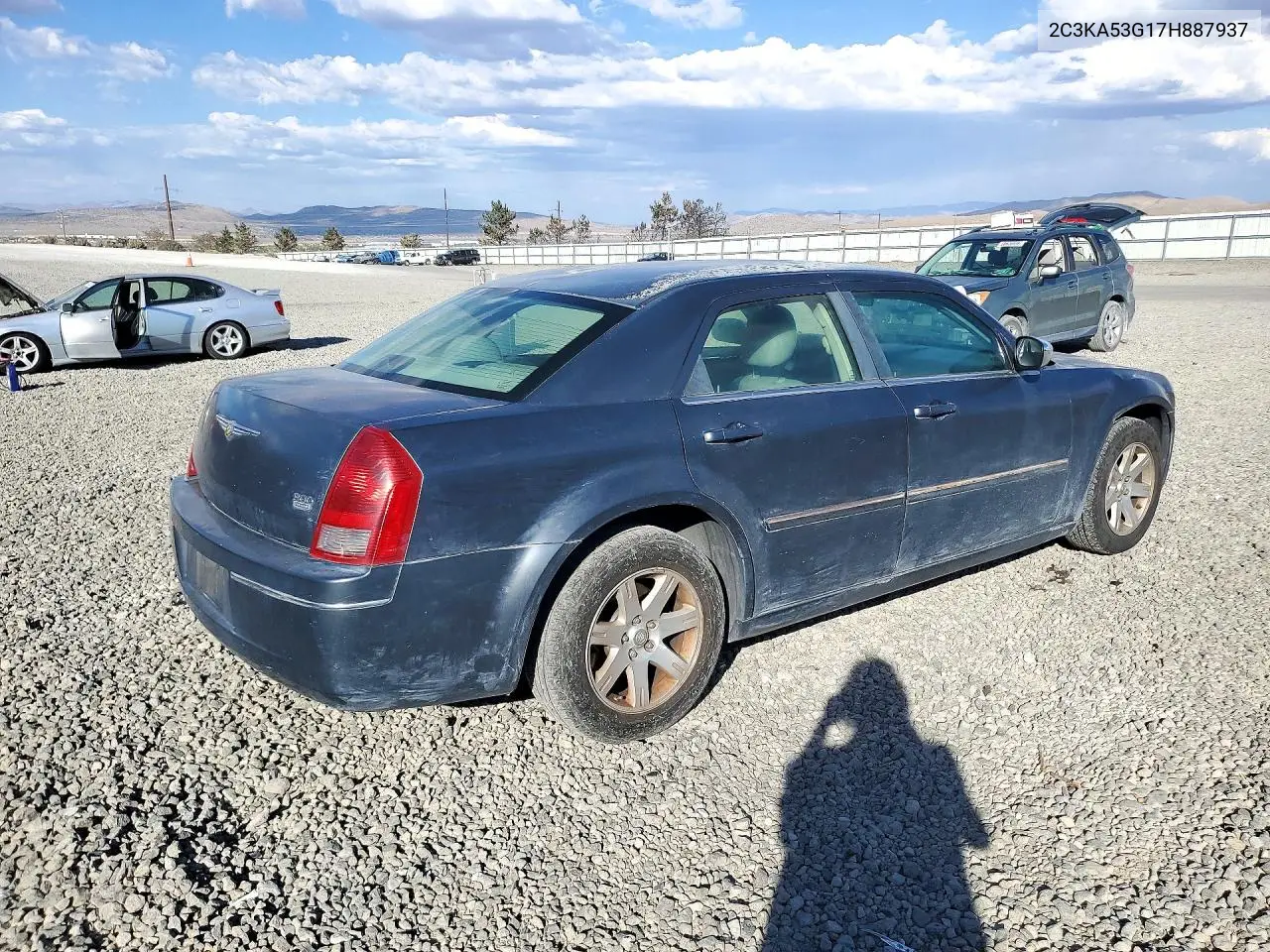 2007 CHRYSLER 300 VIN 2C3KA53G17H887937 — фото 3