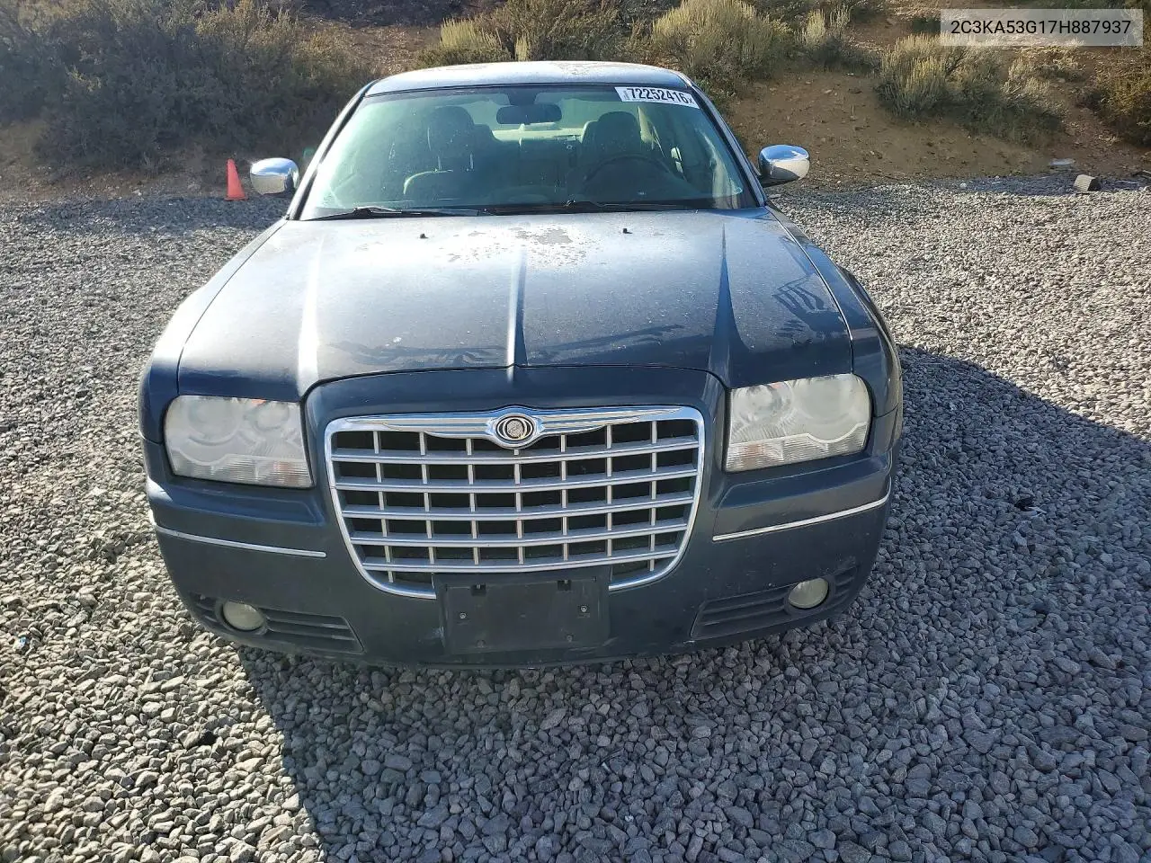 2007 CHRYSLER 300 VIN 2C3KA53G17H887937 — фото 5