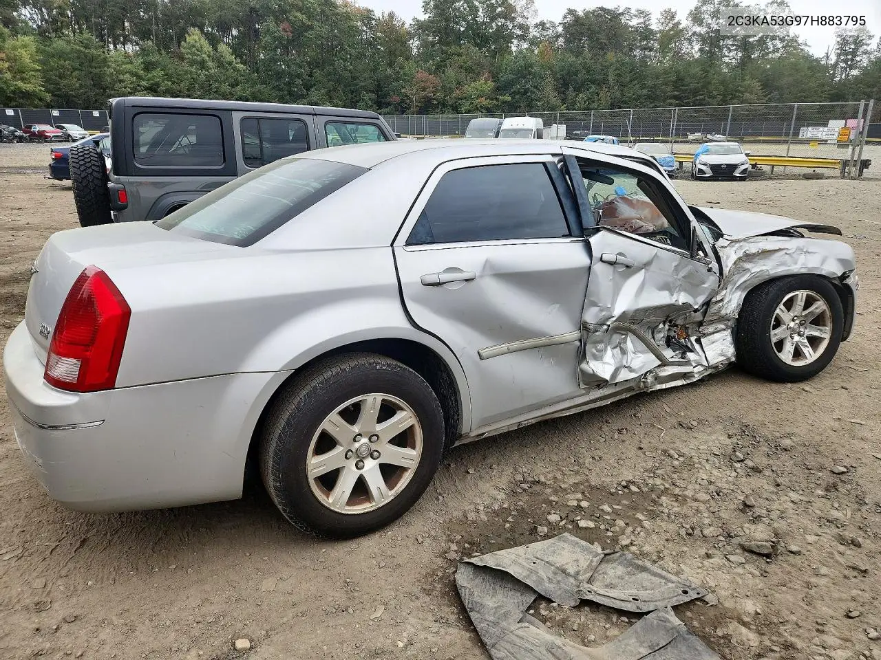 2007 CHRYSLER 300 VIN 2C3KA53G97H883795 — фото 3