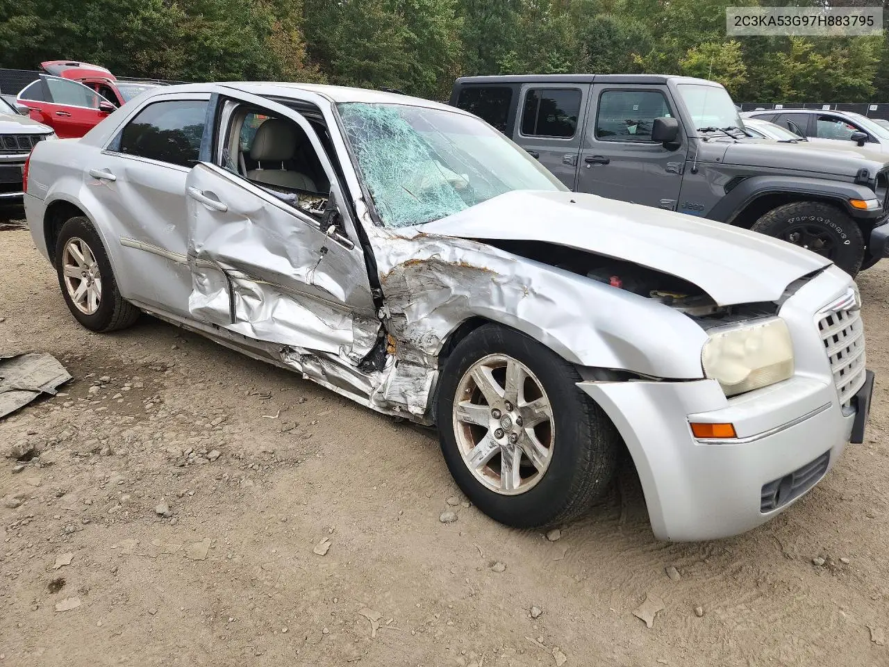2007 CHRYSLER 300 VIN 2C3KA53G97H883795 — фото 4