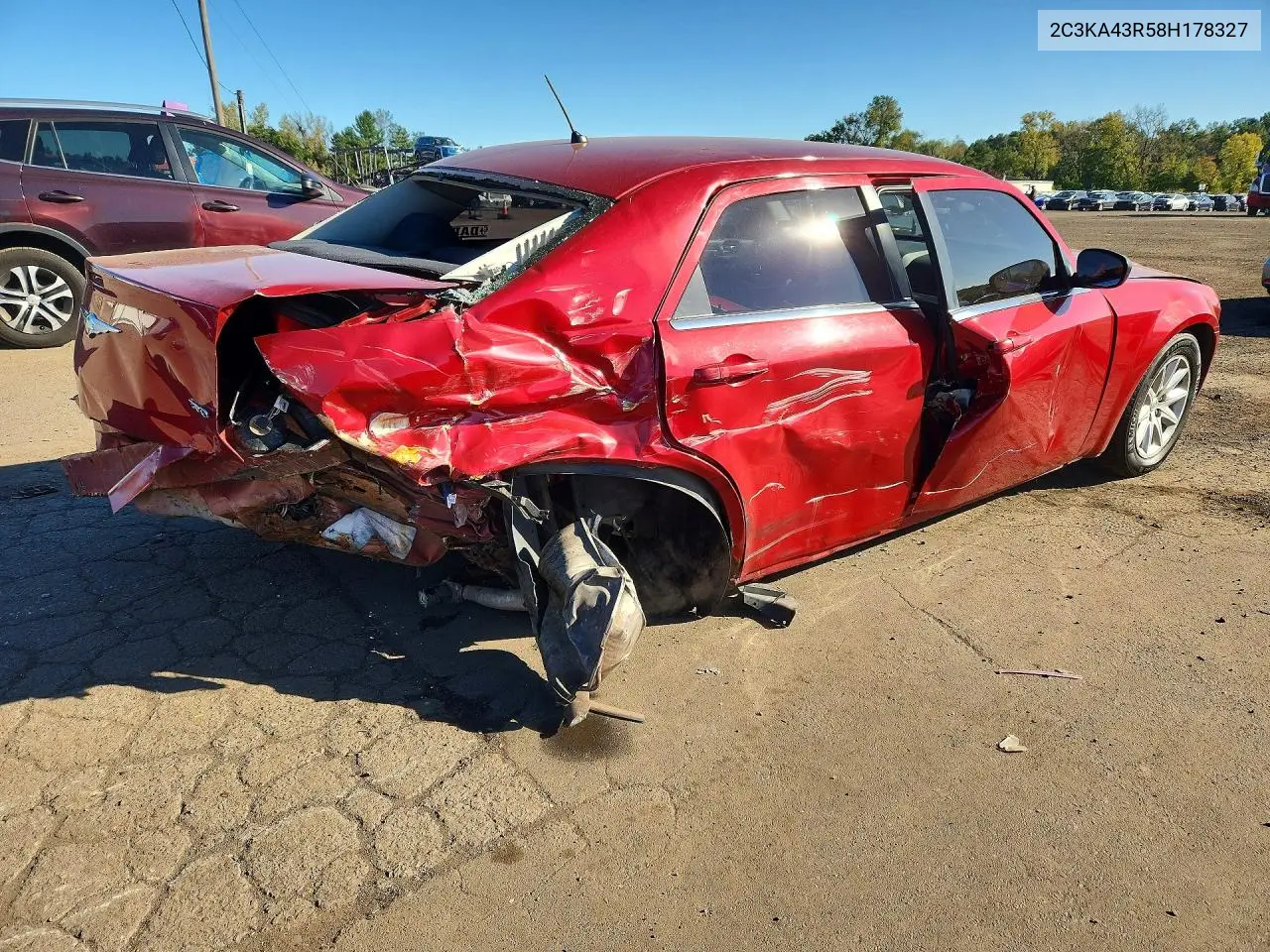 2008 CHRYSLER 300 VIN 2C3KA43R58H178327 — фото 3