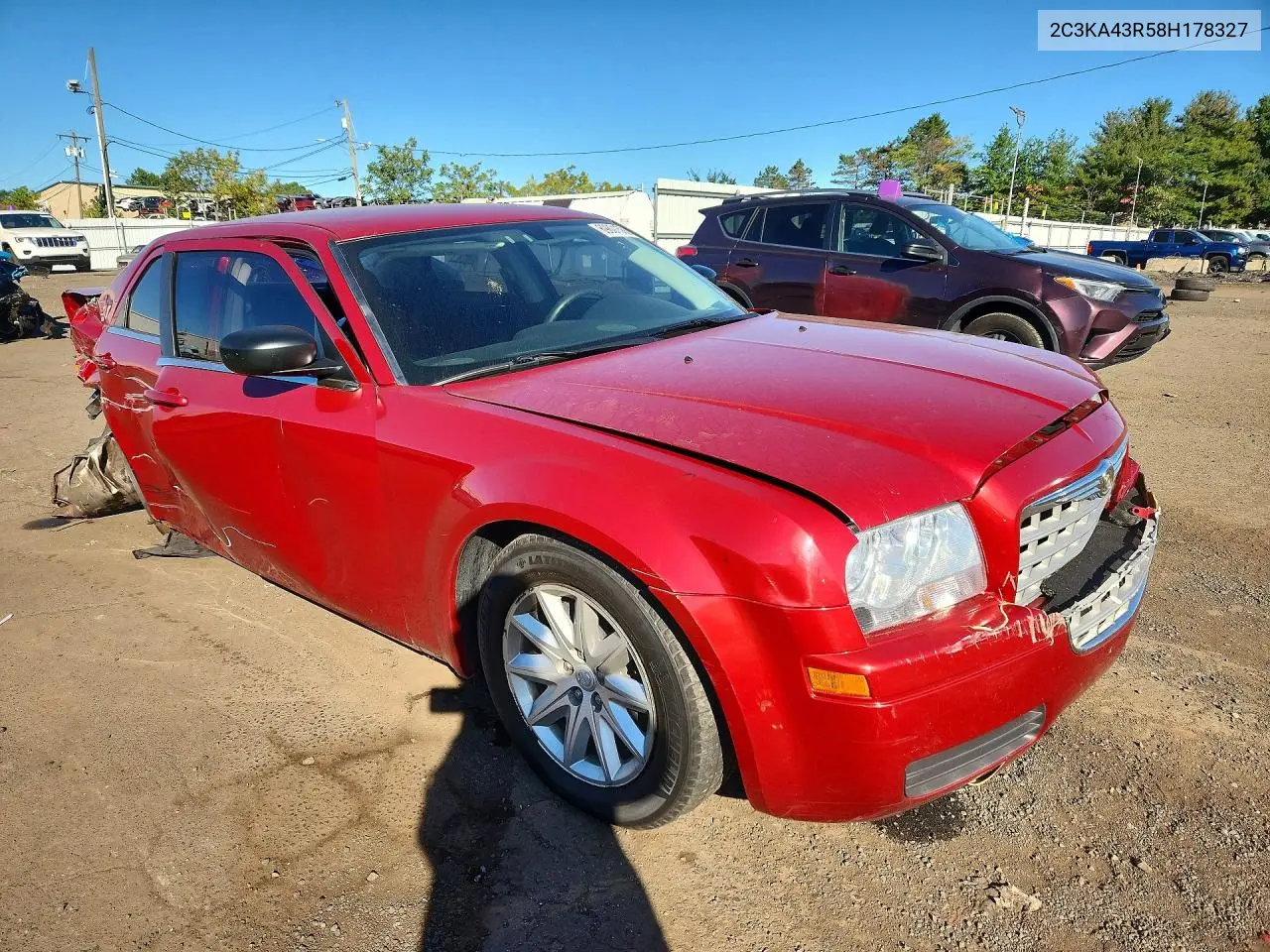 2008 CHRYSLER 300 VIN 2C3KA43R58H178327 — фото 4