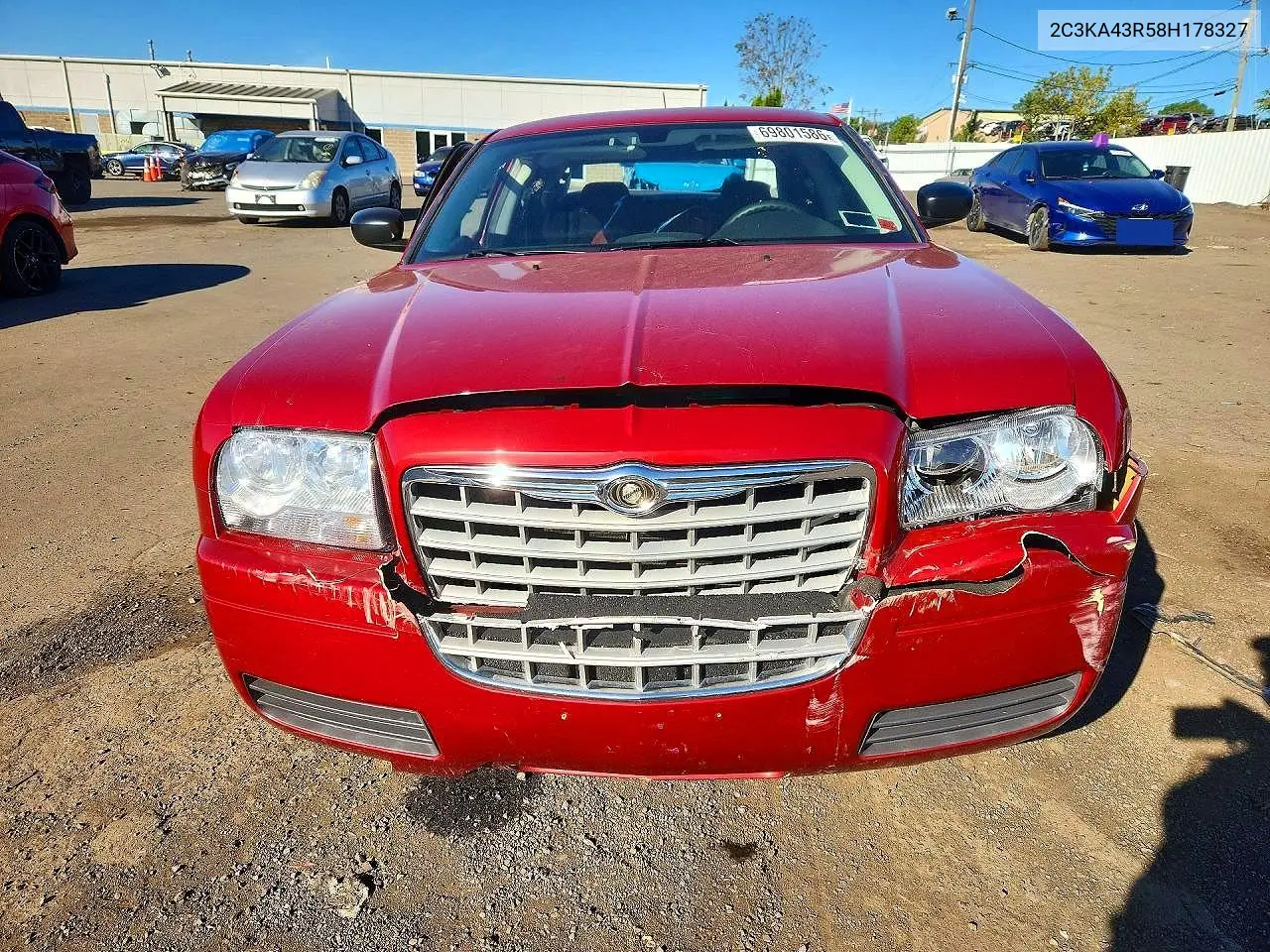 2008 CHRYSLER 300 VIN 2C3KA43R58H178327 — фото 5