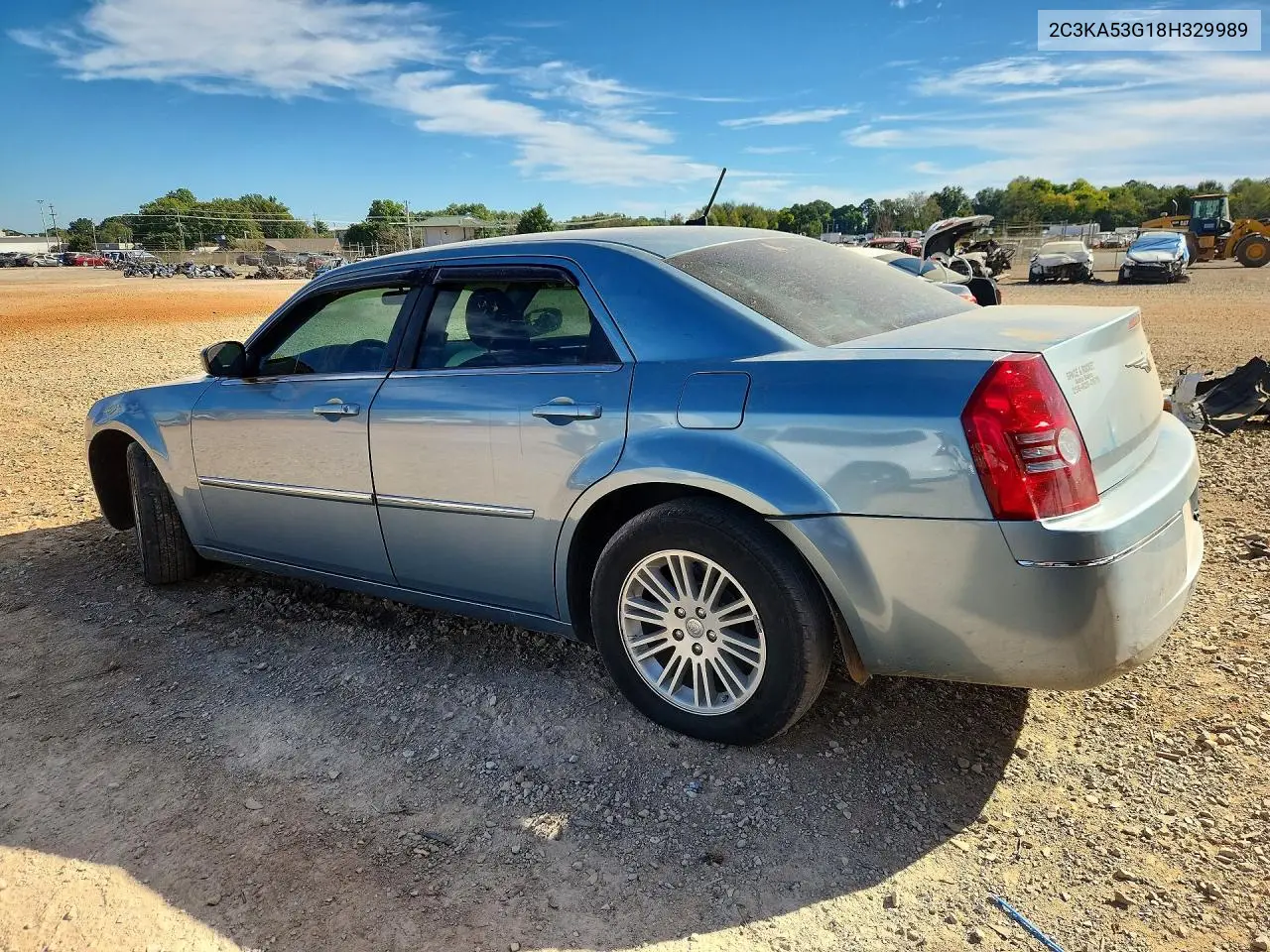 2008 CHRYSLER 300 VIN 2C3KA53G18H329989 — фото 2
