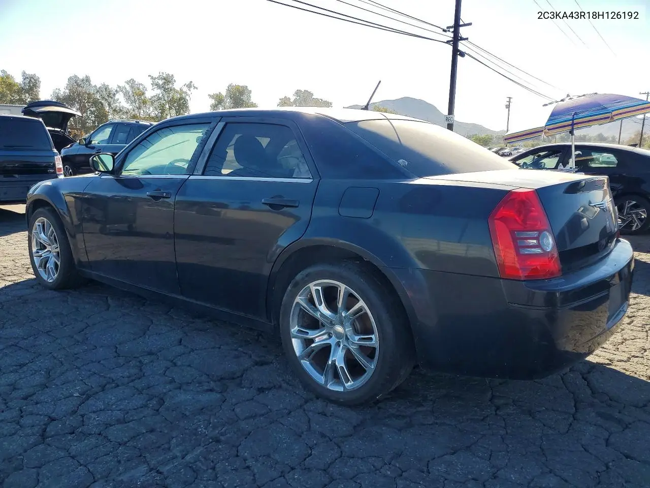 2008 CHRYSLER 300 VIN 2C3KA43R18H126192 — фото 2