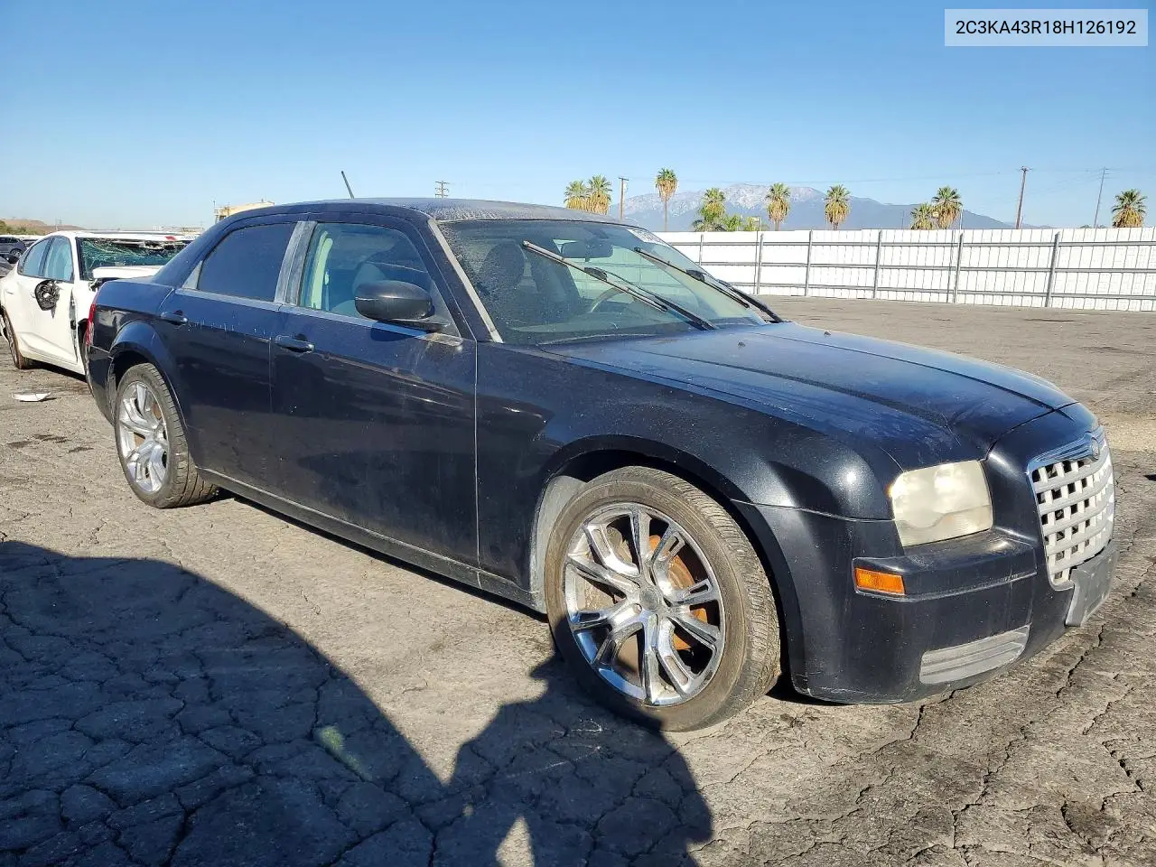 2008 CHRYSLER 300 VIN 2C3KA43R18H126192 — фото 4