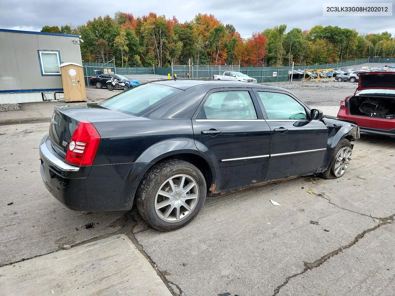 2008 CHRYSLER 300 VIN 2C3LK33G08H202012 — фото 2