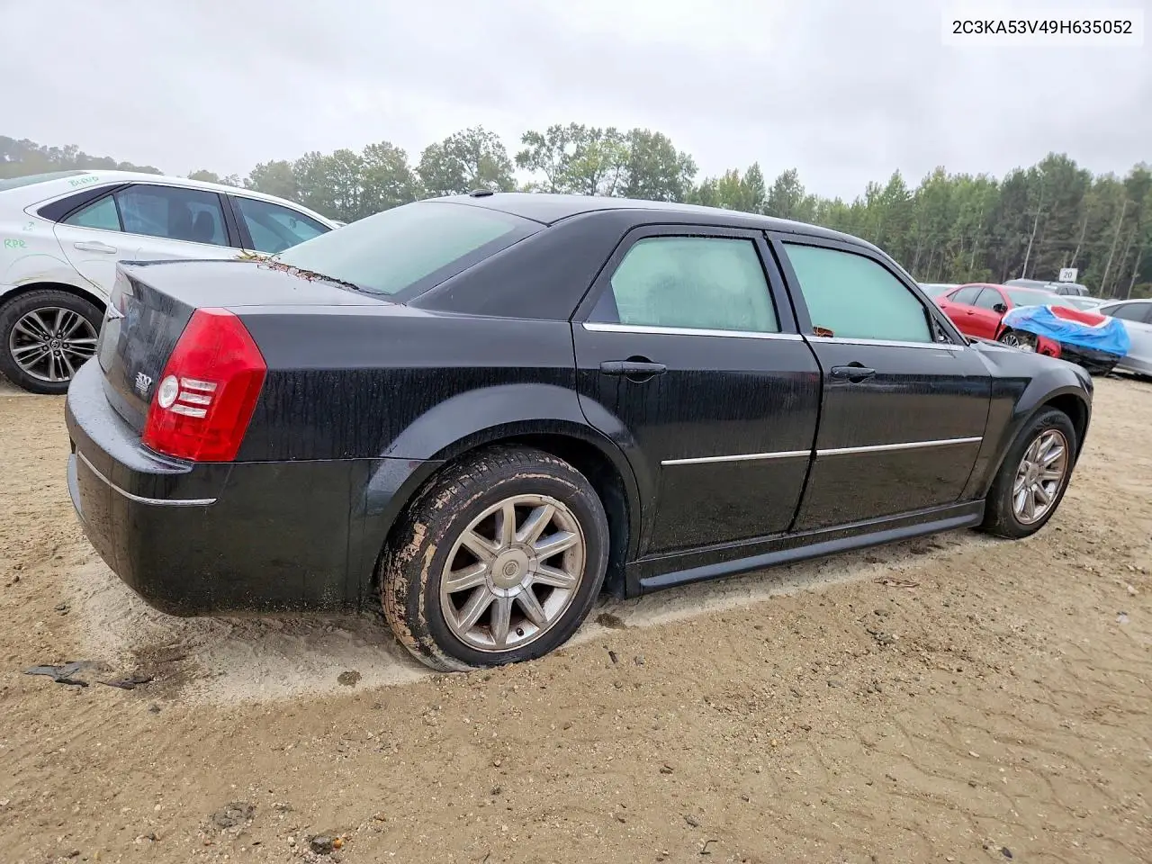2009 CHRYSLER 300 VIN 2C3KA53V49H635052 — фото 3