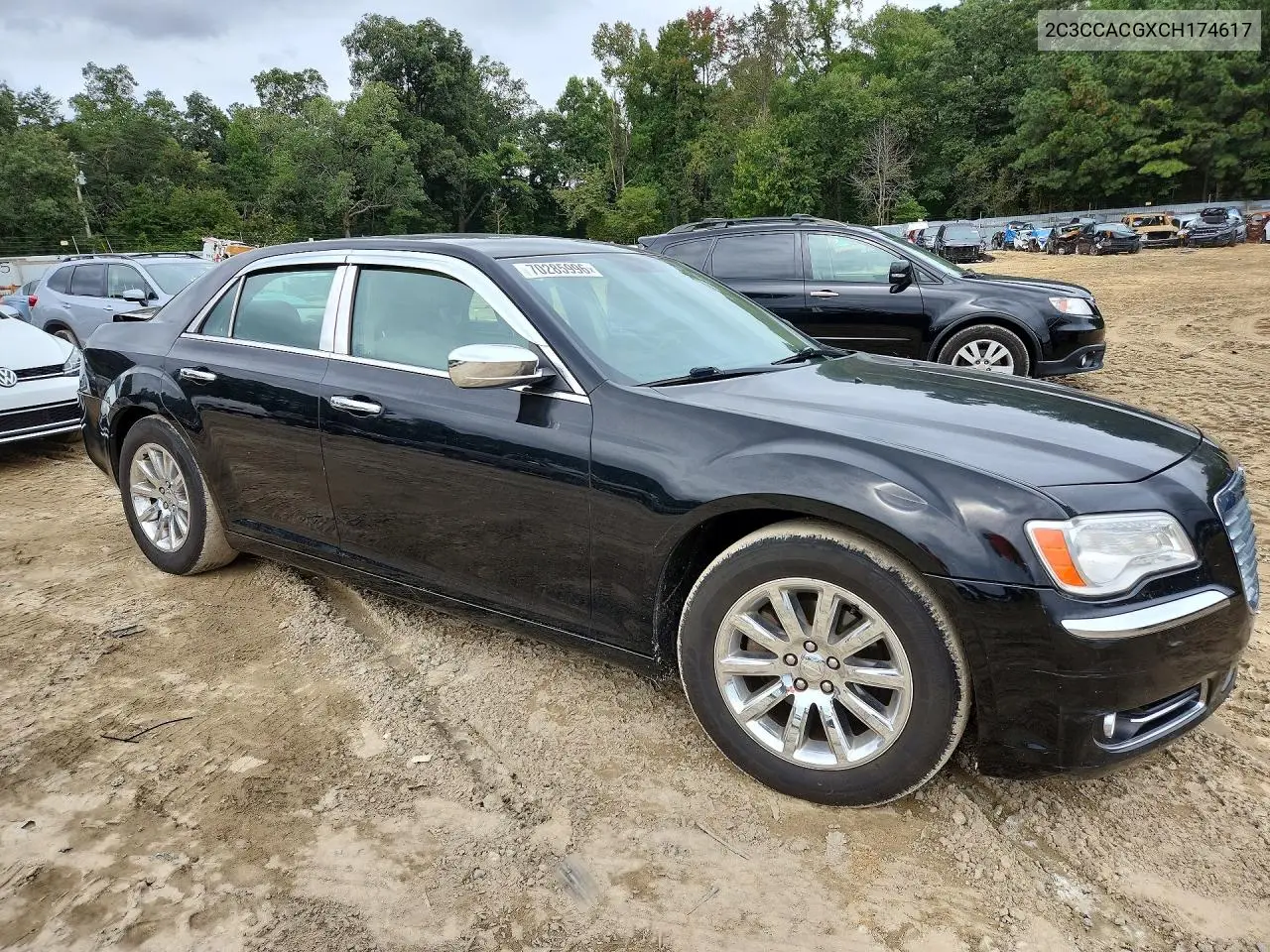 2012 CHRYSLER 300 VIN 2C3CCACGXCH174617 — фото 4