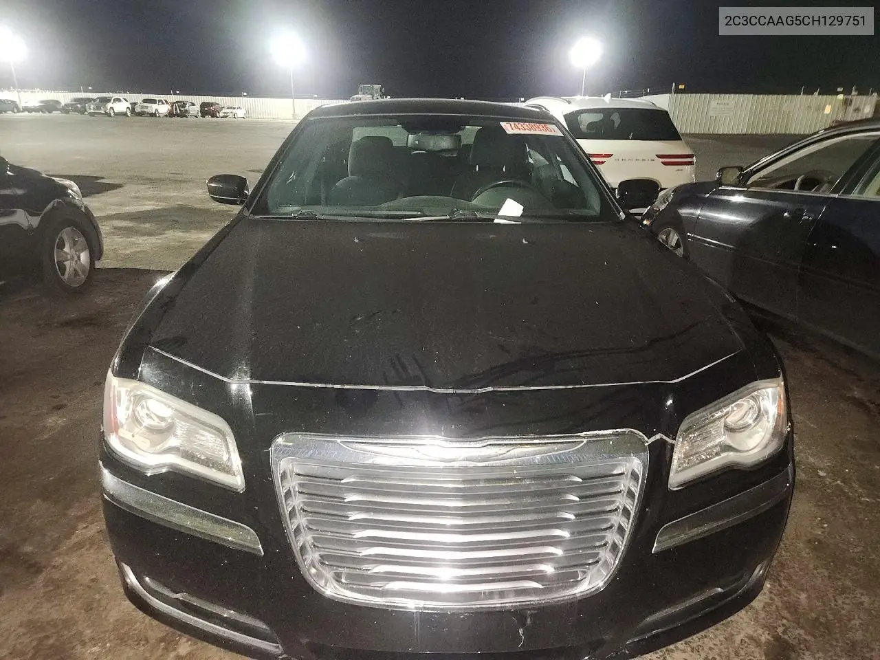 2012 CHRYSLER 300 VIN 2C3CCAAG5CH129751 — фото 5