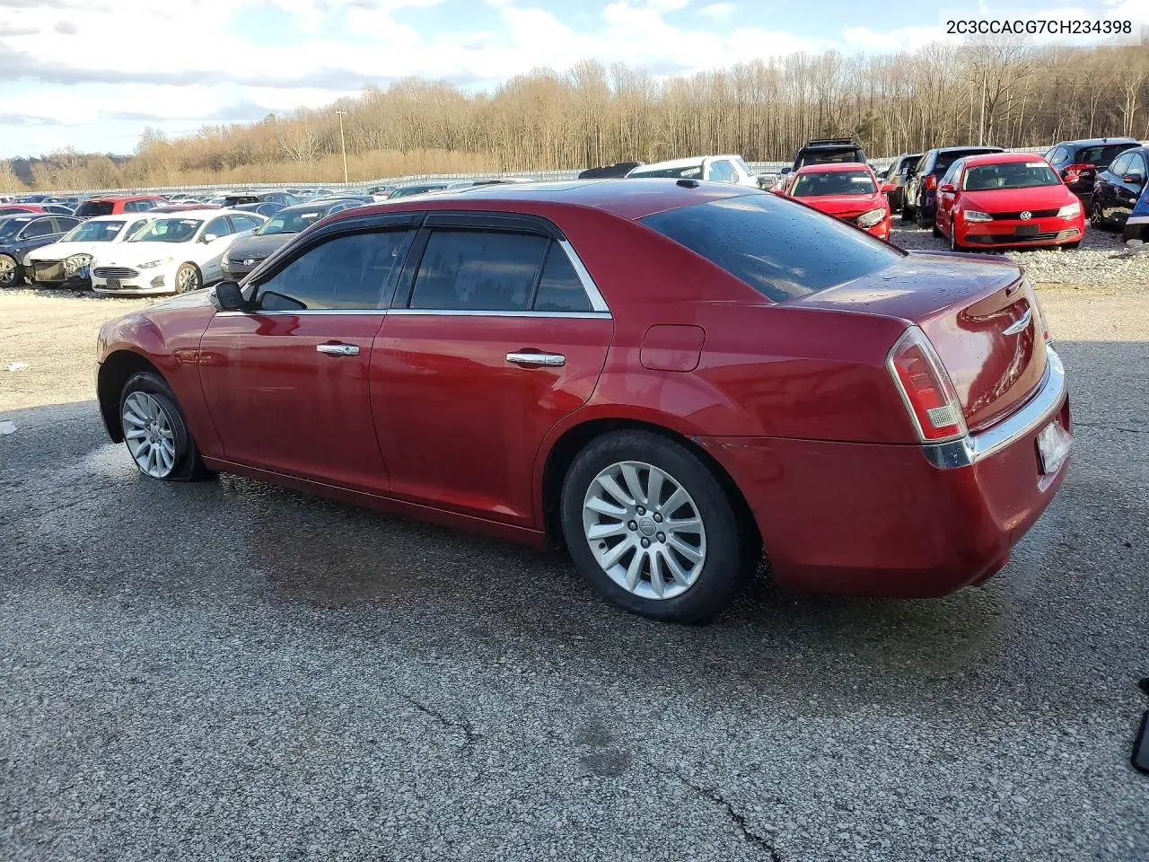 2012 CHRYSLER 300 VIN 2C3CCACG7CH234398 — фото 2