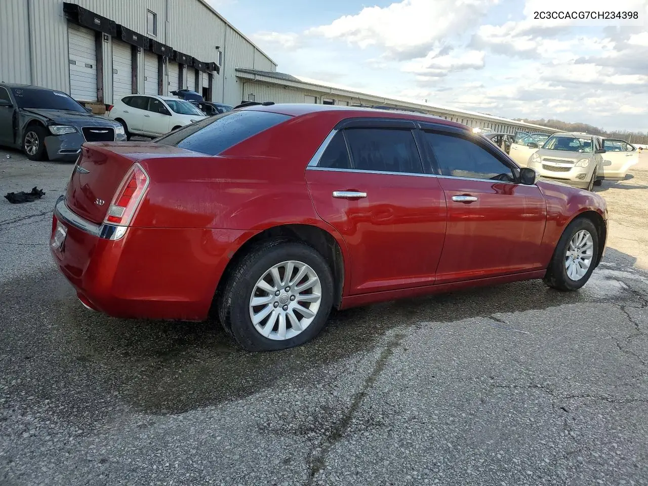 2012 CHRYSLER 300 VIN 2C3CCACG7CH234398 — фото 3