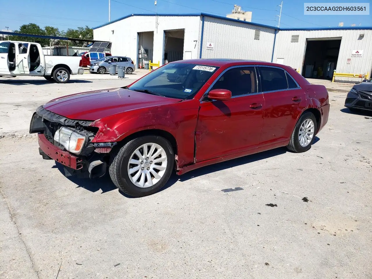 CHRYSLER 300 2013, VIN 2C3CCAAG2DH603561
