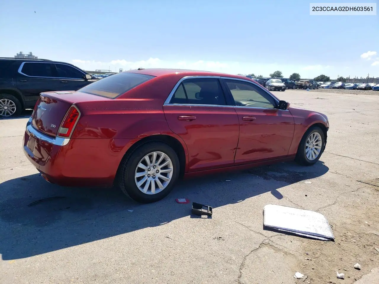 2013 CHRYSLER 300 VIN 2C3CCAAG2DH603561 — фото 3