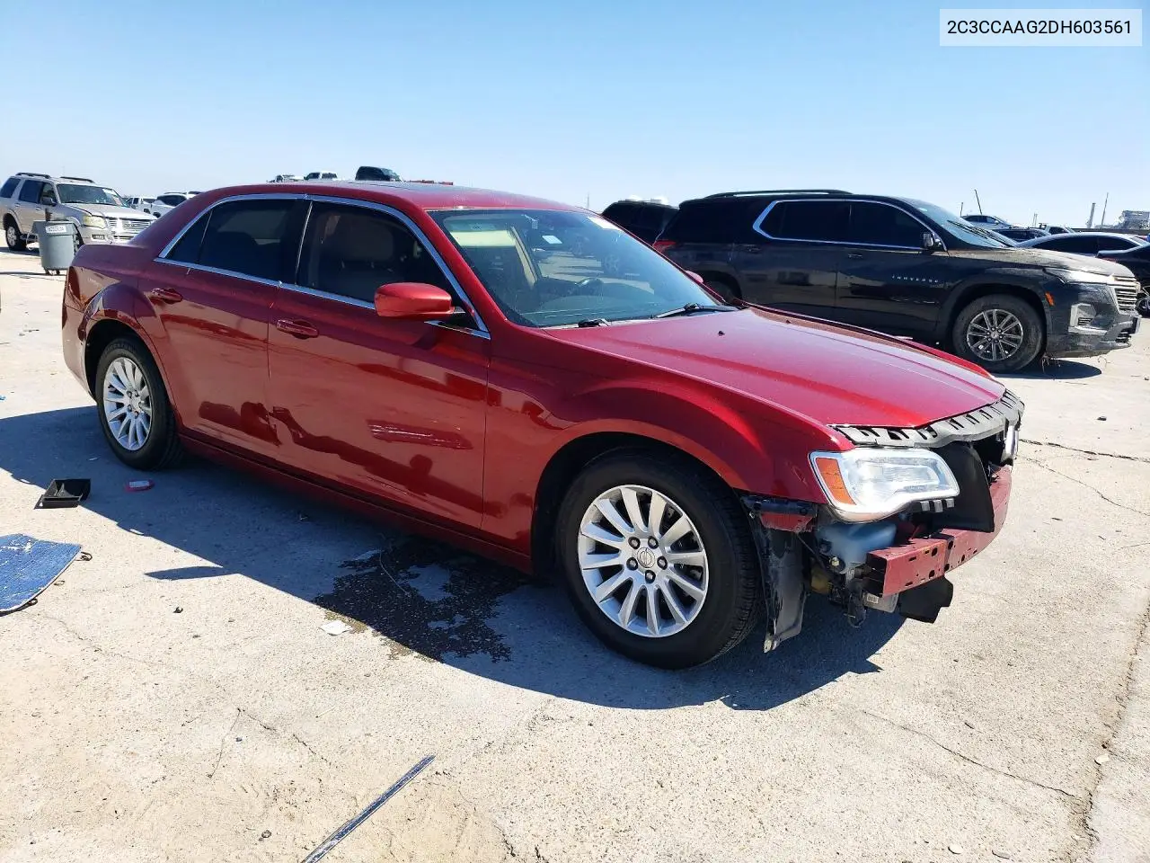 2013 CHRYSLER 300 VIN 2C3CCAAG2DH603561 — фото 4
