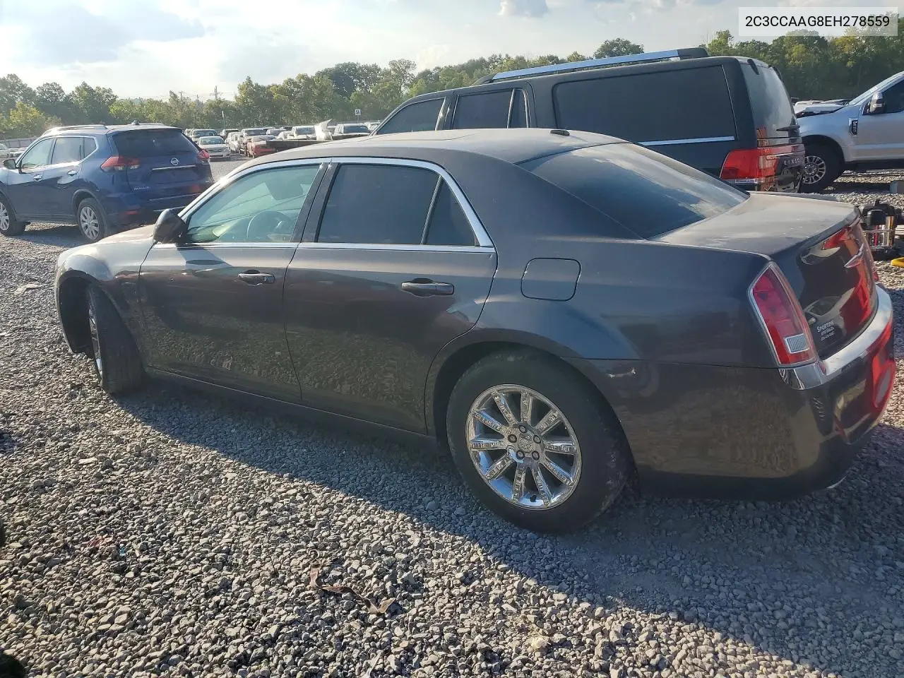 2014 CHRYSLER 300 VIN 2C3CCAAG8EH278559 — фото 2