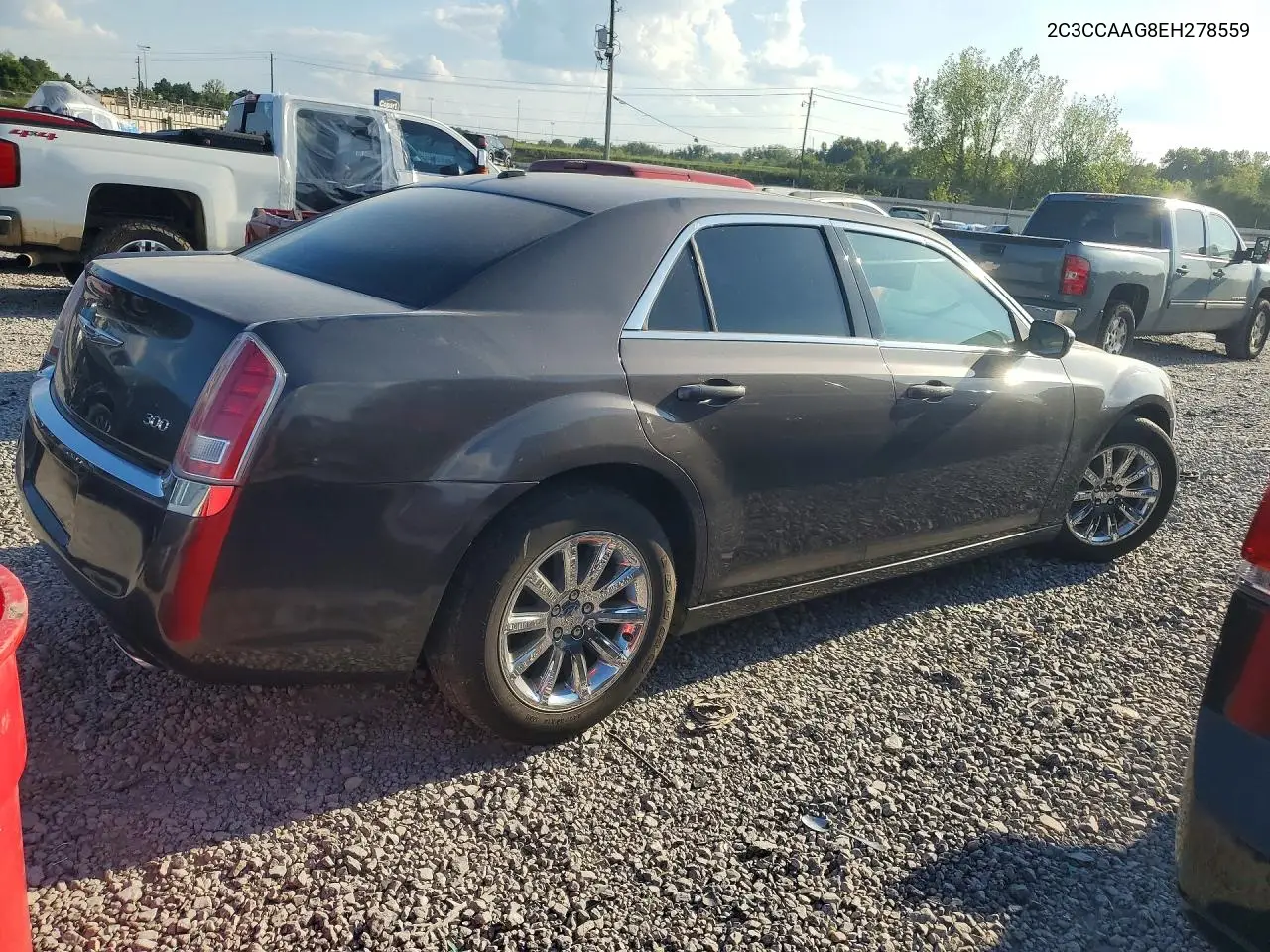 2014 CHRYSLER 300 VIN 2C3CCAAG8EH278559 — фото 3