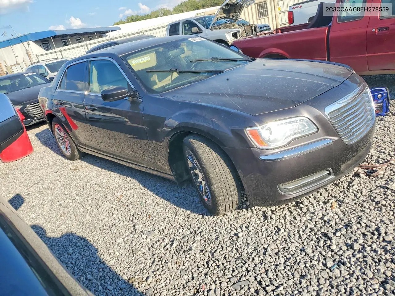 2014 CHRYSLER 300 VIN 2C3CCAAG8EH278559 — фото 4