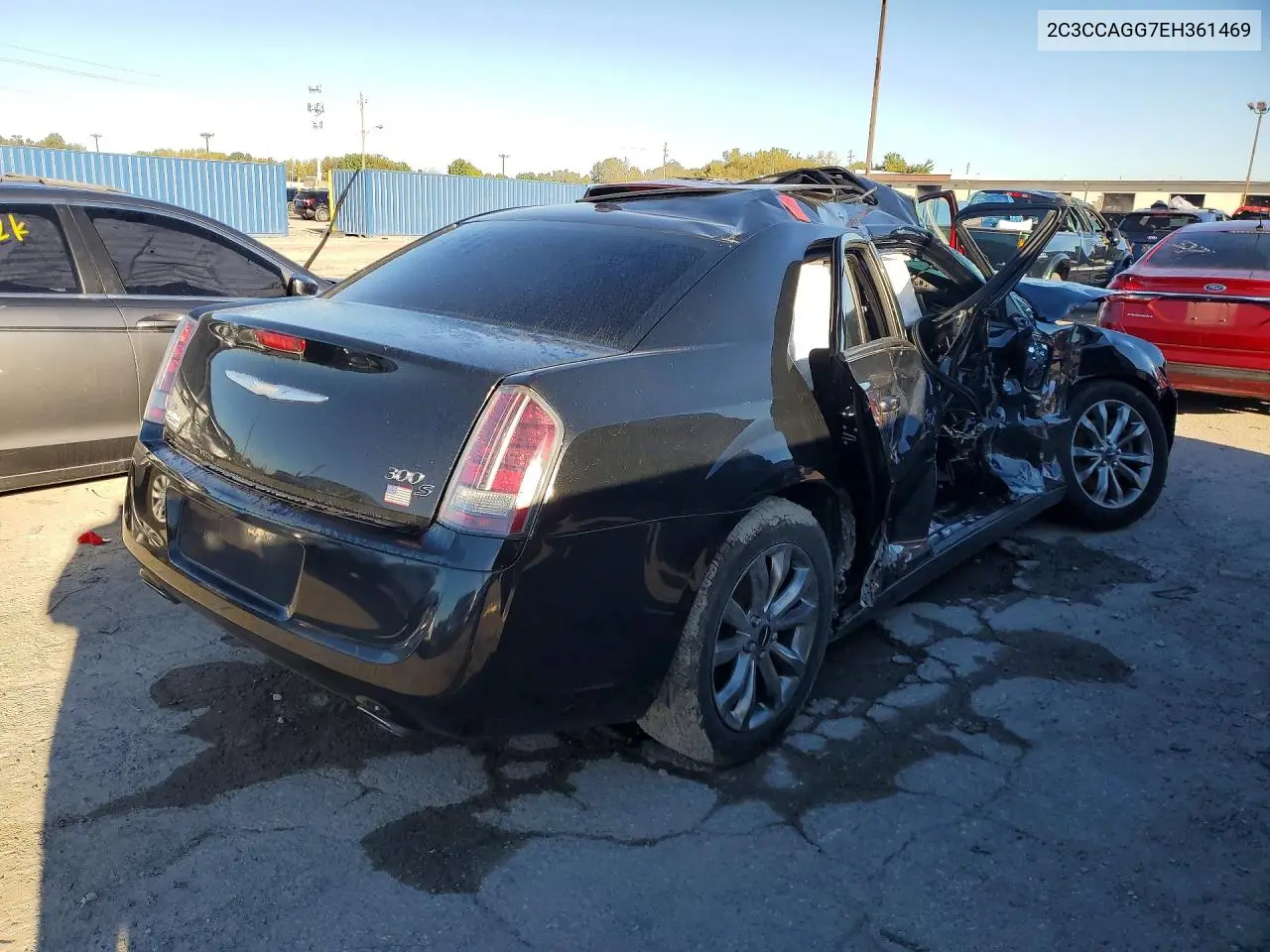 2014 CHRYSLER 300 VIN 2C3CCAGG7EH361469 — фото 3