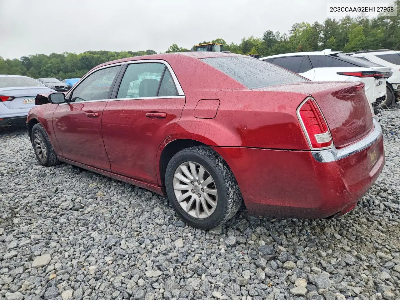 2014 CHRYSLER 300 VIN 2C3CCAAG2EH127958 — фото 2